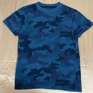 Boys Blue Camp Tee